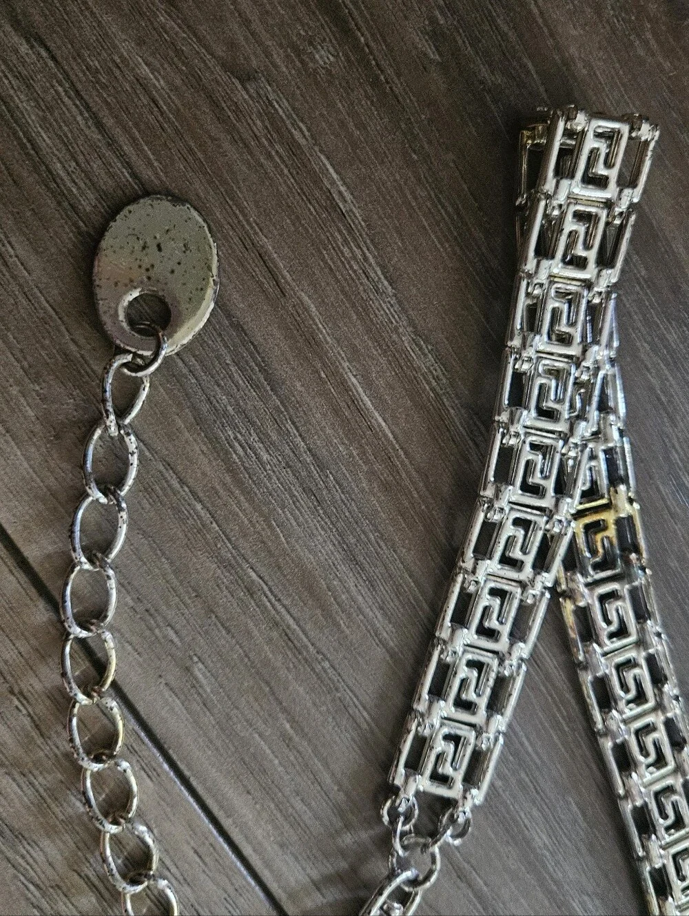 Silver Chain Link Women’s Belt - Fashion Accessory
